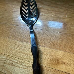 Vintage No. 13 CUTCO Large Slotted Serving Spoon Classic USA 1713